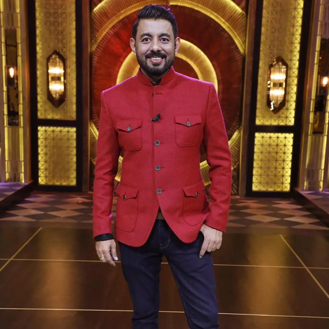 amit jain in red blazer