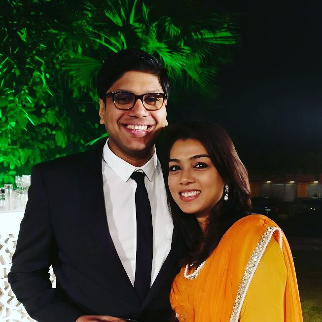 piyush bansal with wife