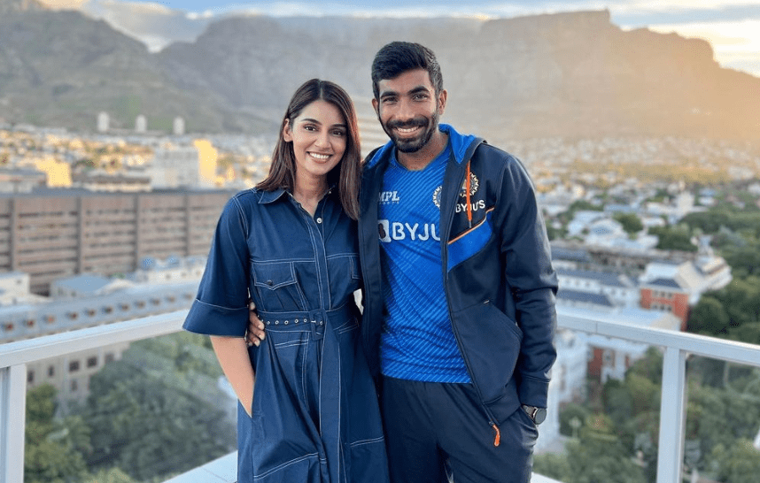 bumrah-and-his-wife-pictures