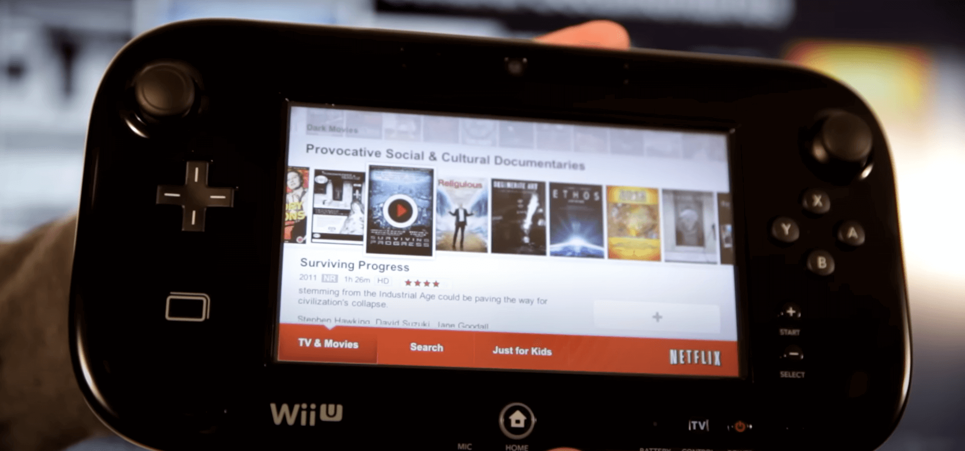 Netflix on Nintendo Wii U