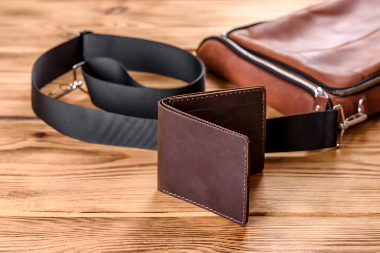 beautiful-leather-brown-purse-made-leather-store-paper-money