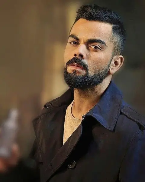 virat kohli in black