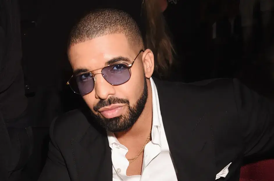 drake in glasses