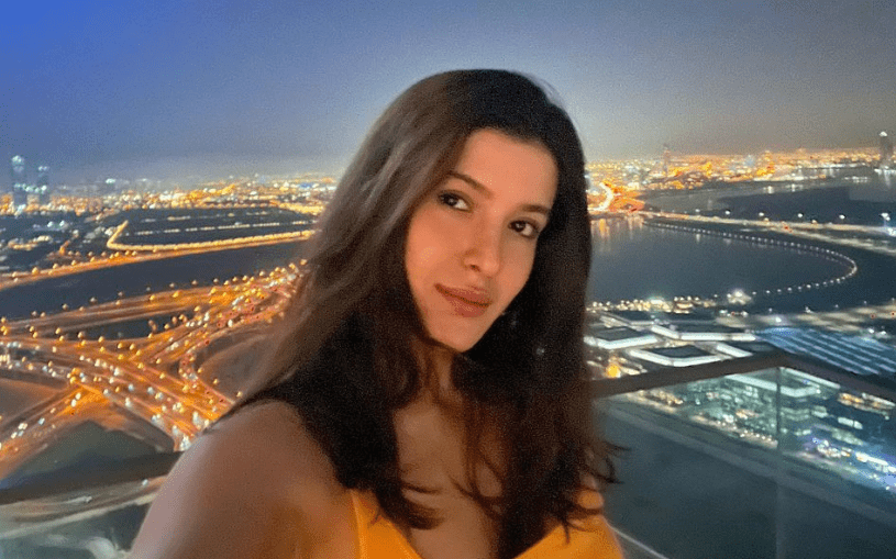 shanaya kapoor in dubai