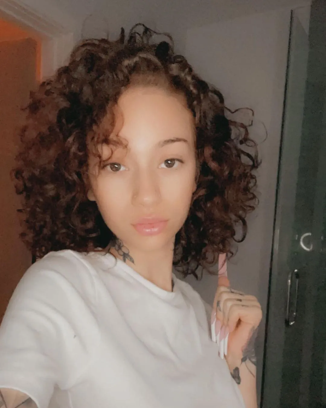 bhabie in curly hairs