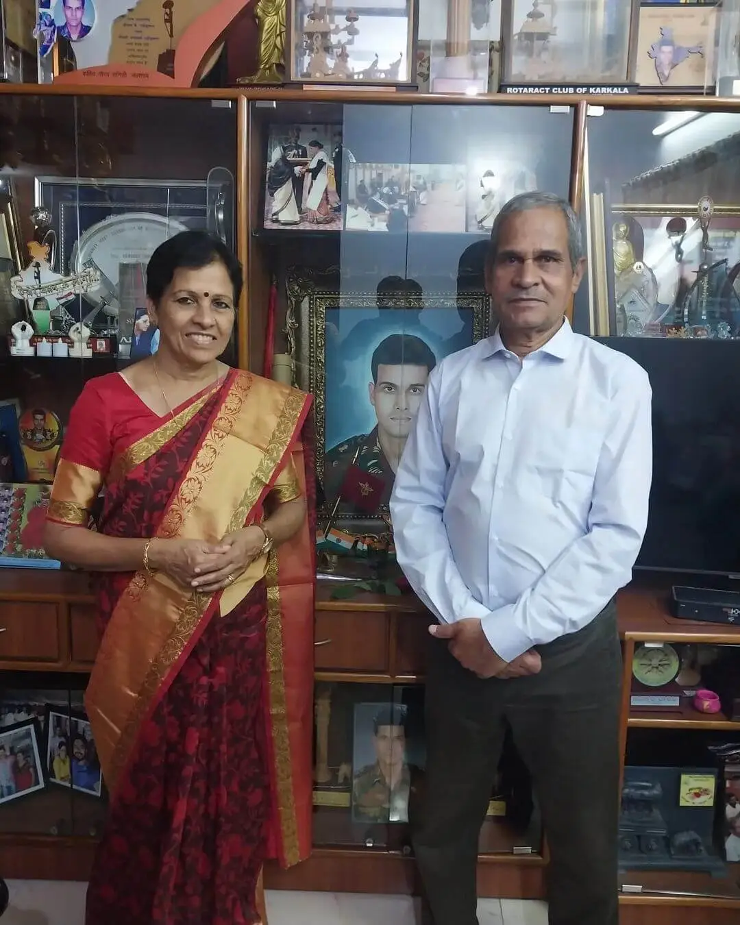 parents of sandeep unnikrishnan