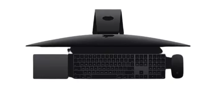 iMac Pro i7 4K keyboard and mouse