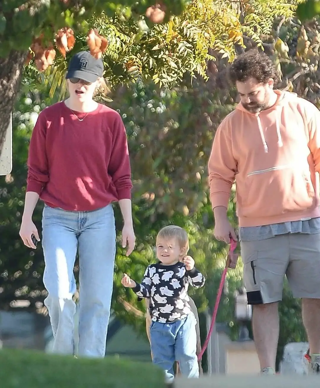 Emma with her daughter in park