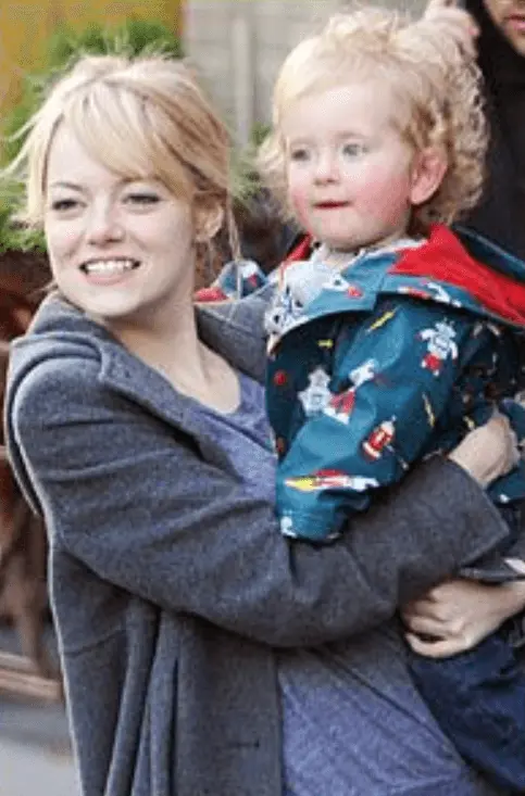 Emma stone Daughter Louise Jean McCary