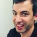 Nathan Fielder taking selfie.