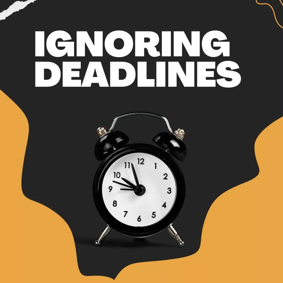 watch with ignoring deadlines text