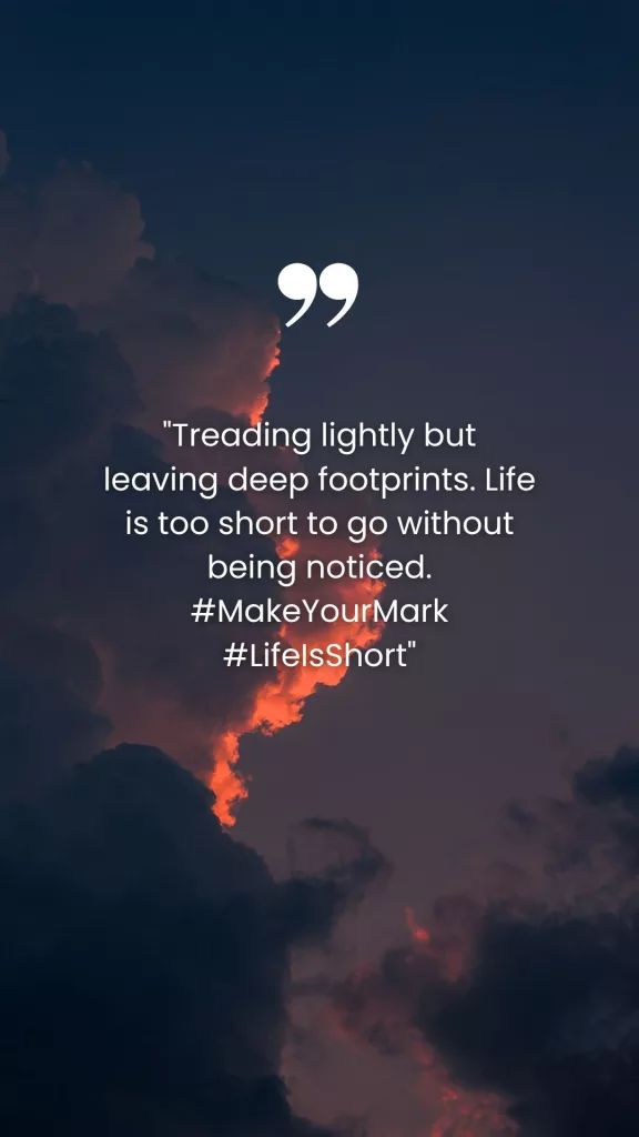 quotes on footprints