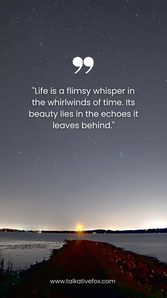 quotes on life and time