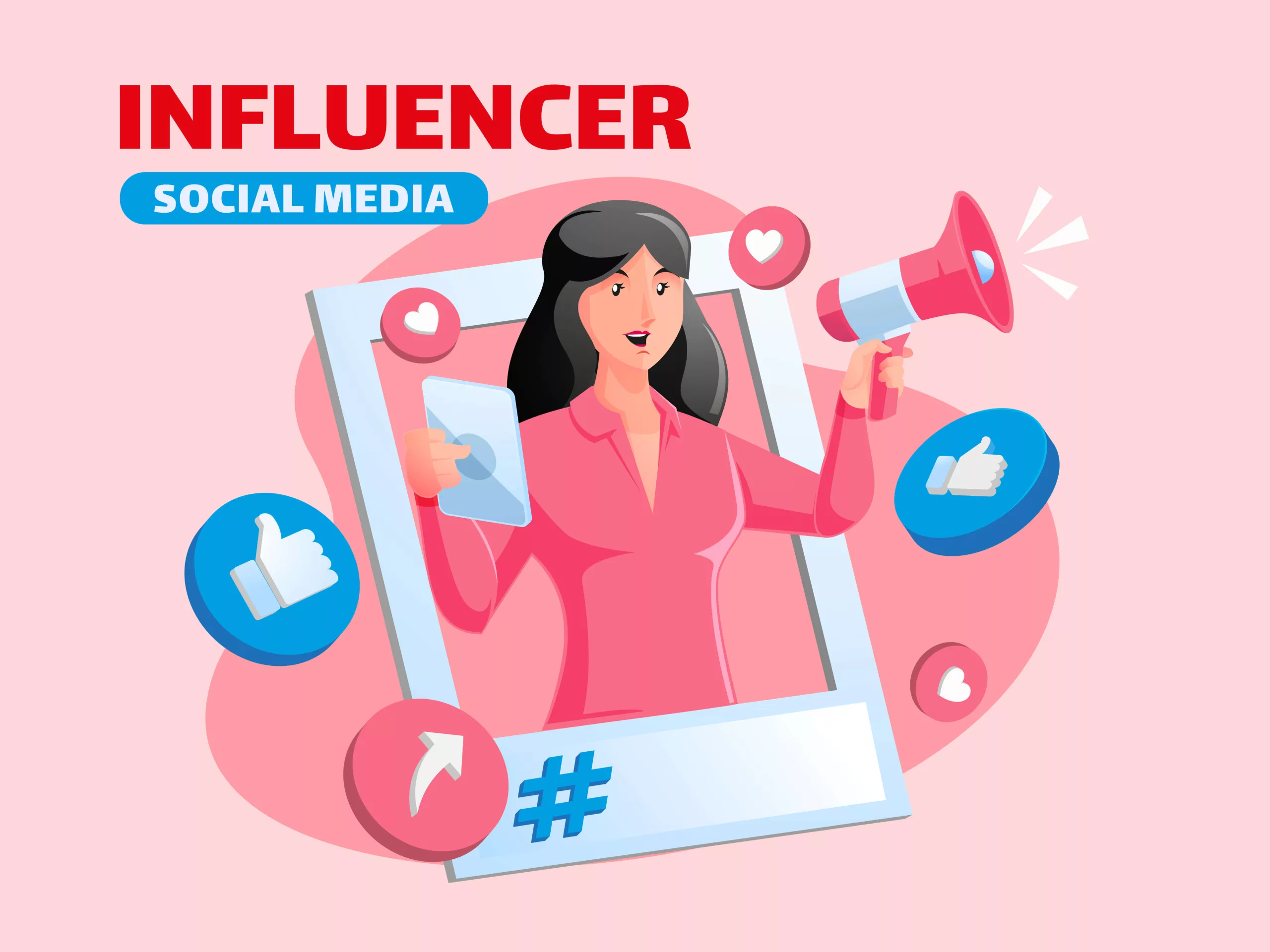 influencer marketing by a girl