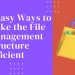 files management