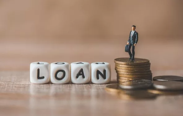 financial-loan-concept-businessmen-stand-money-coin-loan-money-loan-officer