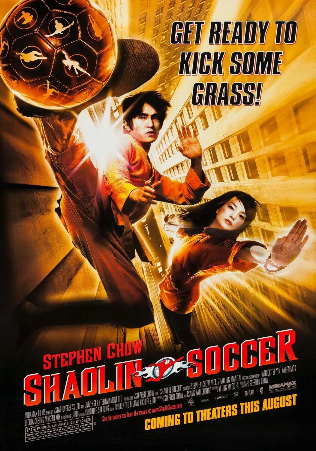 shaolin soccer movie poster
