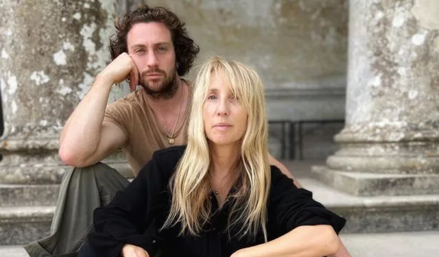 Aaron Taylor Johnson and SamTaylor Johnson in a frame together.