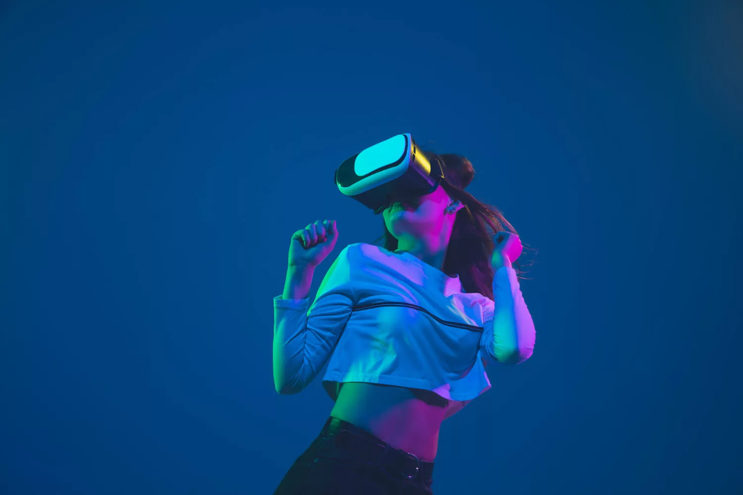 girl in vr 