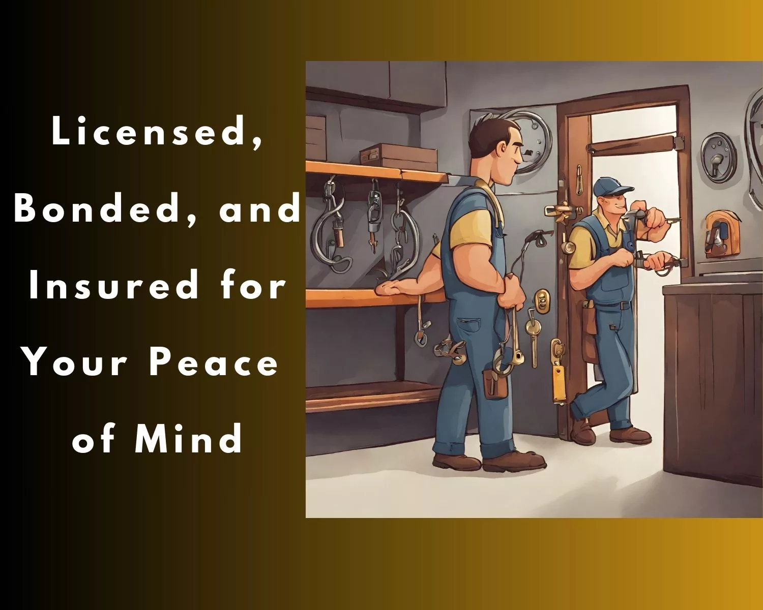Licensed, Bonded, and Insured for Your Peace of Mind