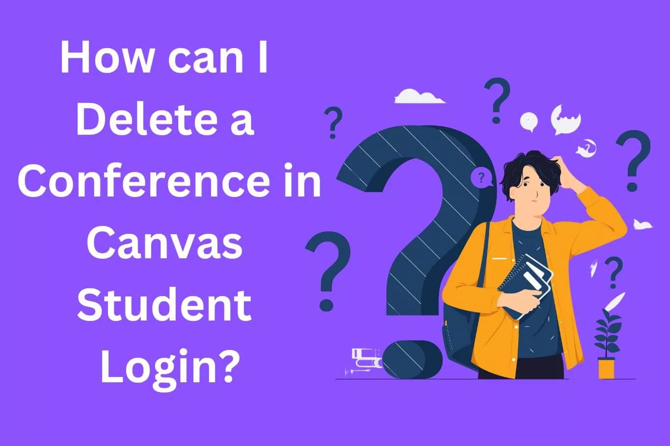 How can I Delete a Conference in Canvas?