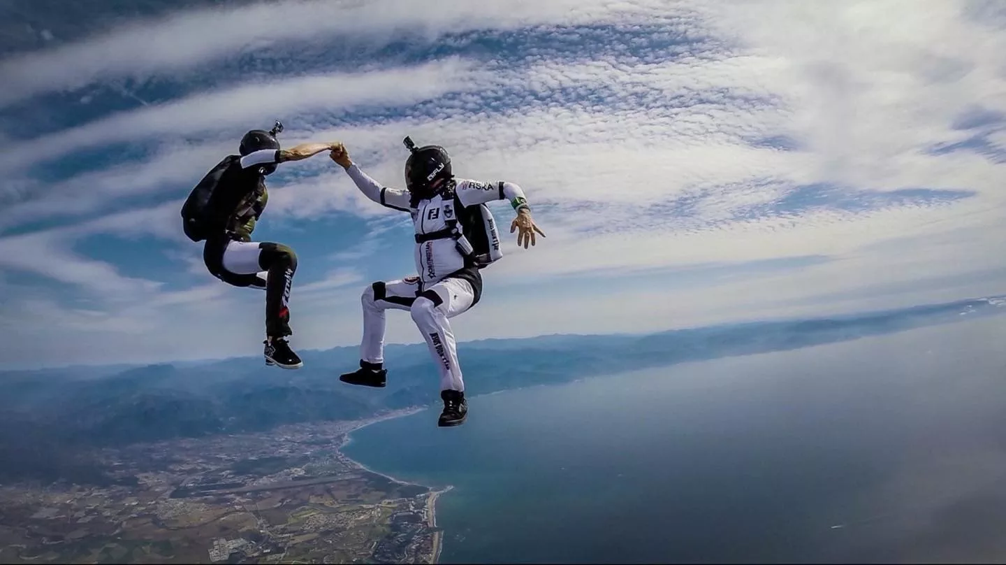 skydiving guiness record