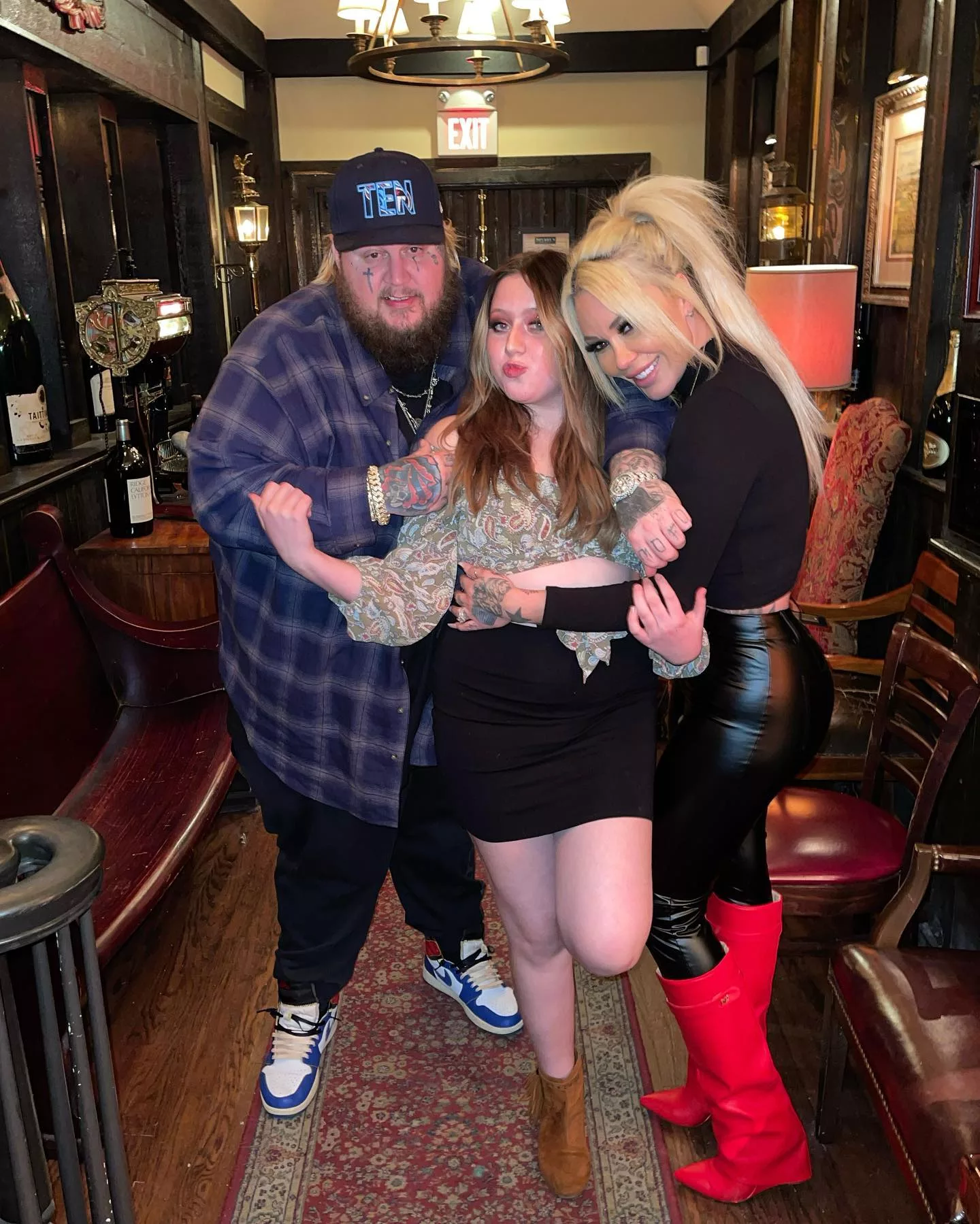 bunnie xo and jelly roll woth their daughter bunnie