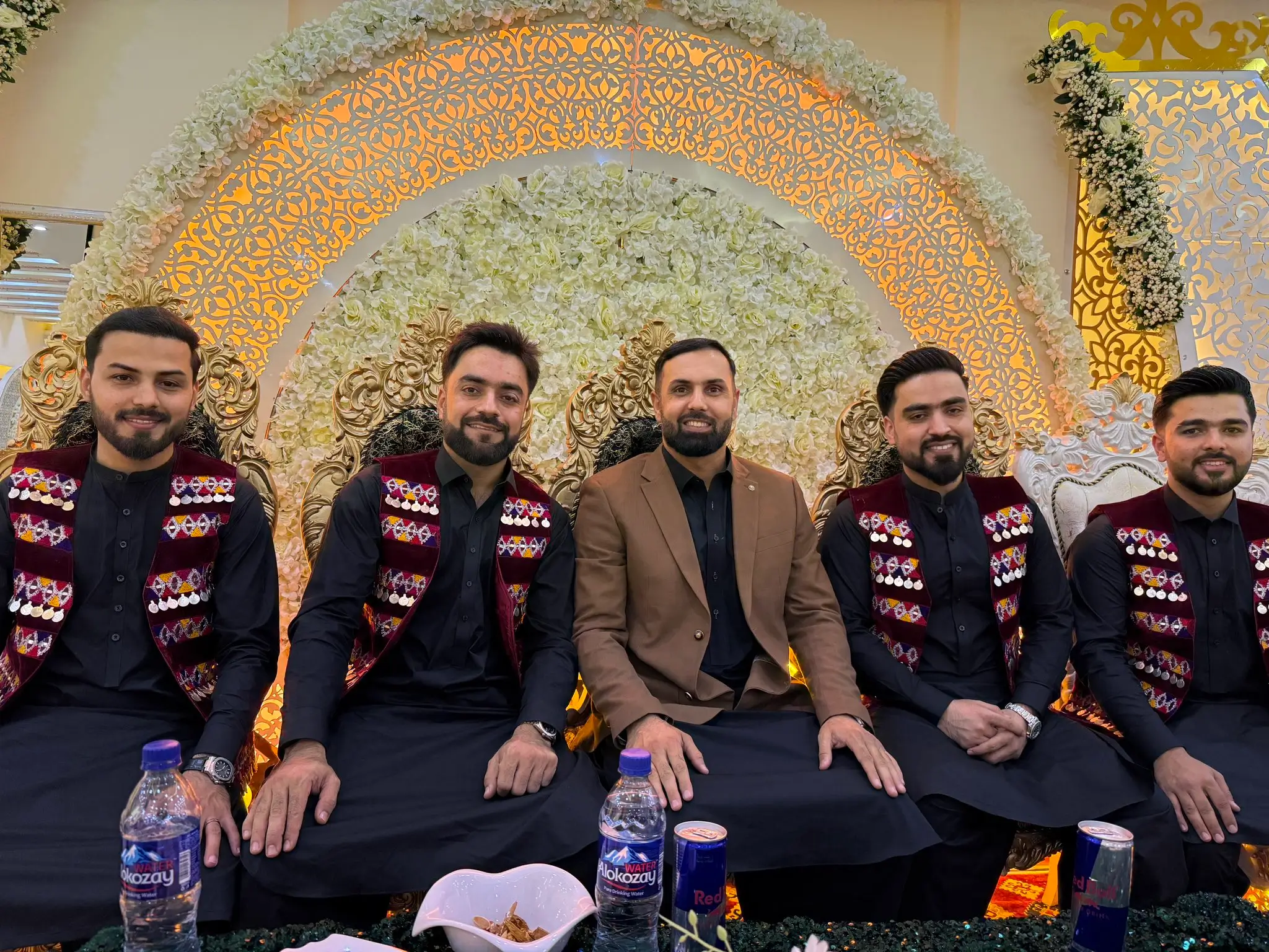 rashid khan reception players