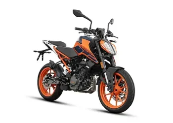 ktm bike orange