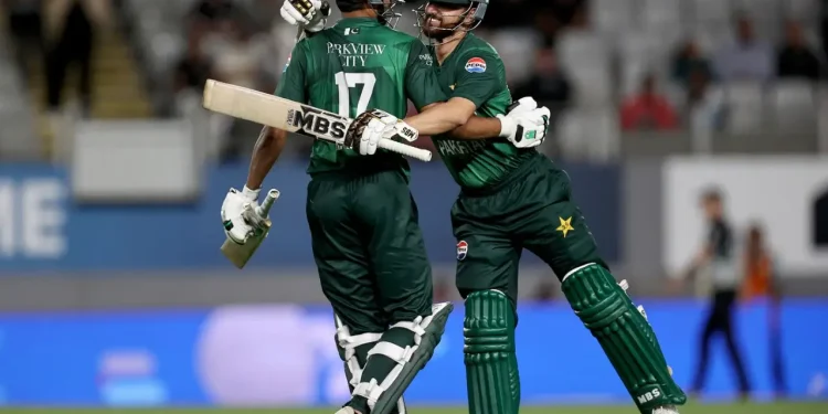Hasan Nawaz and Salman agha