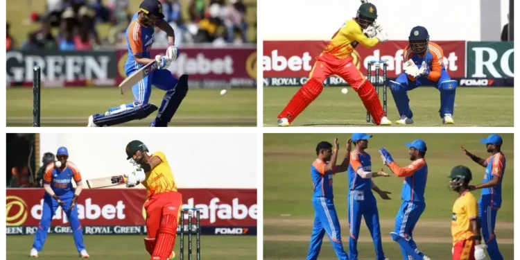india vs zimbabwe fielding