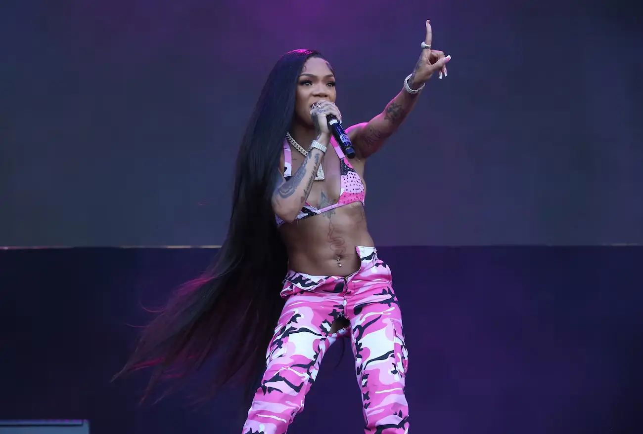 glorilla's live performance