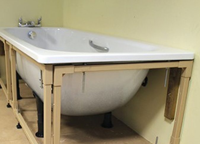how to fit a bath panel without screws
