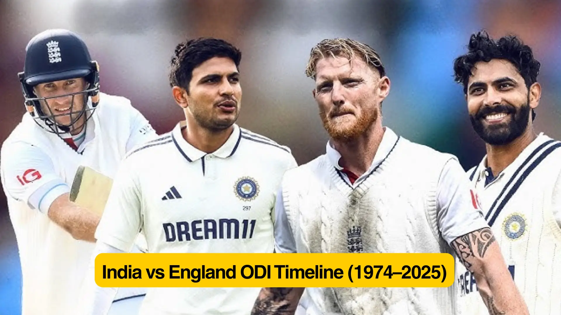 India vs England Timeline